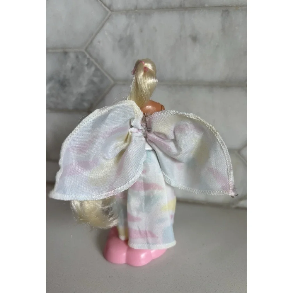 1996 McDonald's Happy Meal #3 Barbie Angel Princess Toy